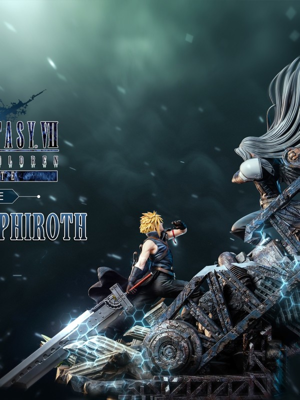 Fantasy Studio Final Fantasy Sephiroth vs Cloud Strife 1/4 Statue